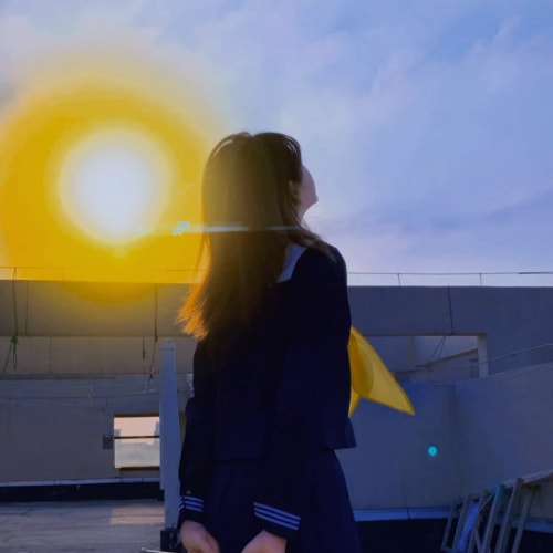 真实女生背影头像图片高清(19)