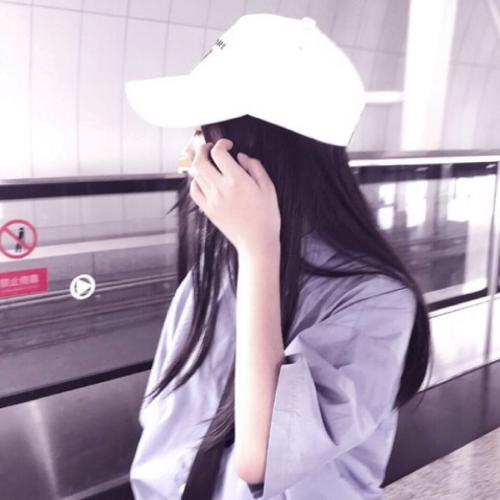 图片头像女生气质背影侧面(15)