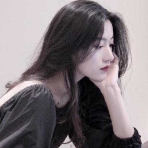 图片头像女生气质背影侧面(4)