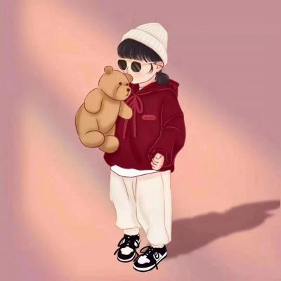 高清卡通情侣头像可直接取图(17)