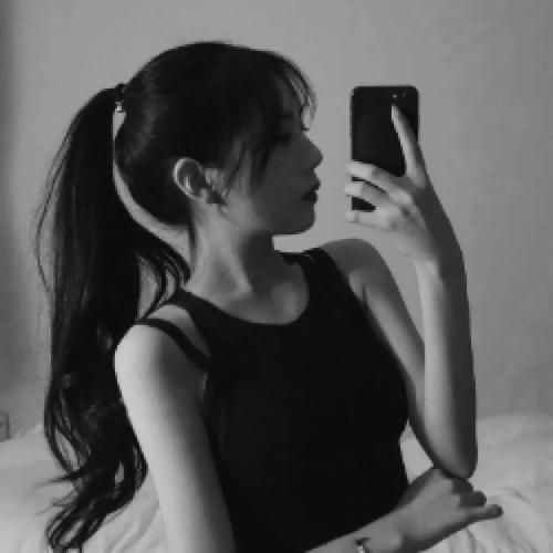 图片头像女生气质背影侧面(11)