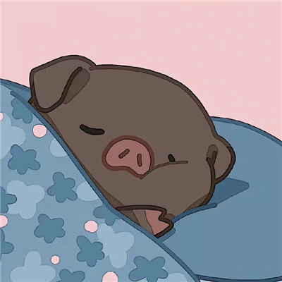 高级感插画系列情侣头像(6)