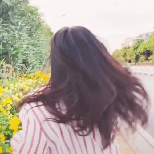 真实女生背影头像图片高清(5)