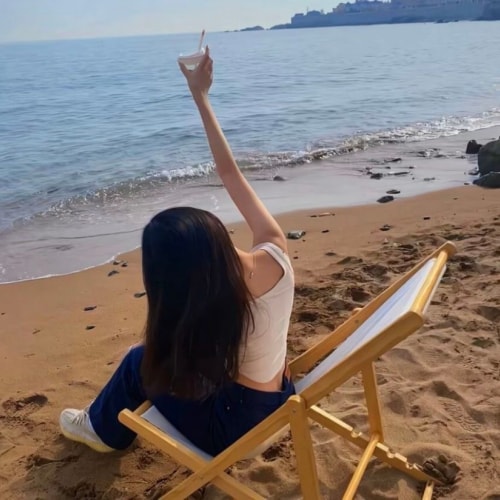 真实女生背影头像图片高清(1)