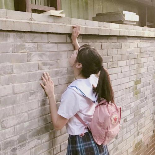 图片头像女生气质背影侧面(7)