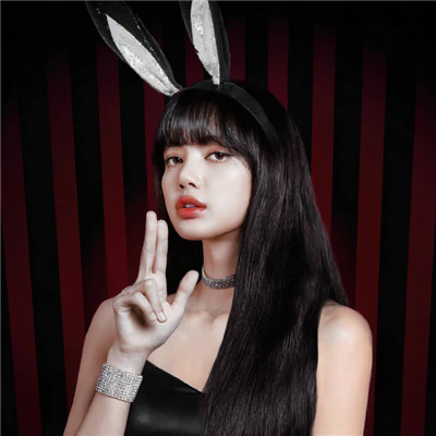 展现甜美风格的Lisa好看头像(3)