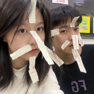 情头双人超甜真人高清一张(6)