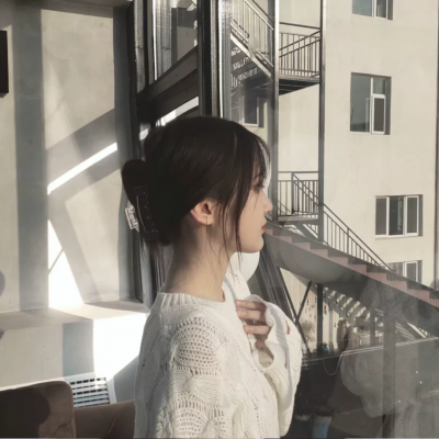 女生头像温柔仙气真人图片高清(17)